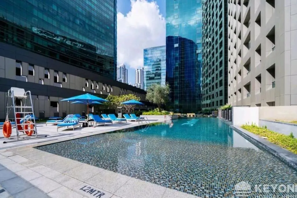 Lovely Studio In Damac Maison Cour Jardin Business Bay Dubai United Arab Emirates