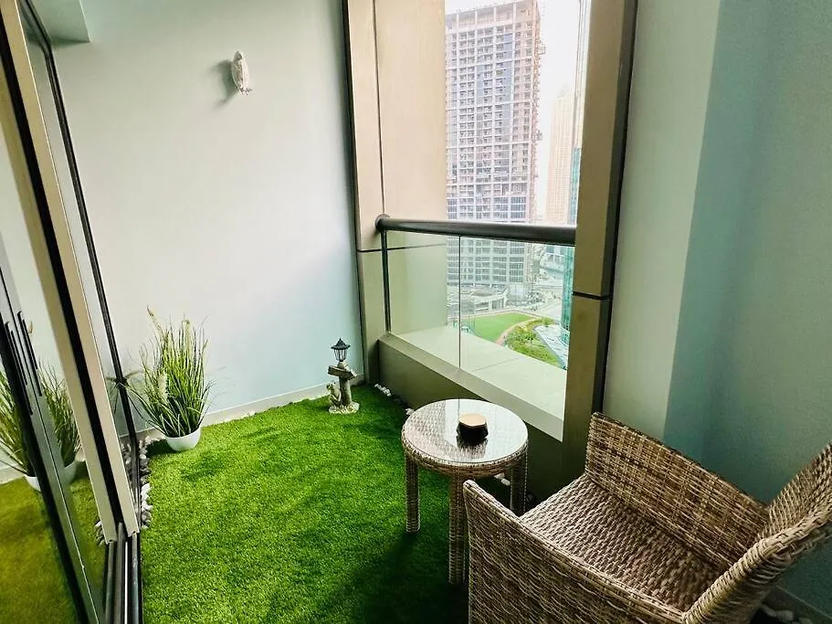 Apartment Lovely Studio In Damac Maison Cour Jardin Business Bay Dubai
