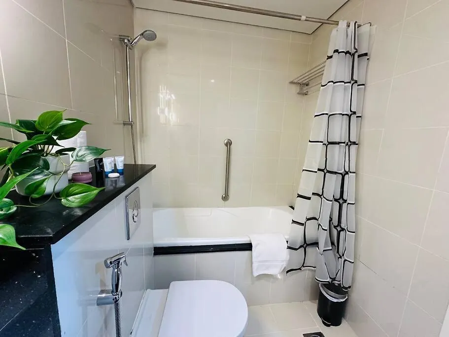 Lovely Studio In Damac Maison Cour Jardin Business Bay Dubai