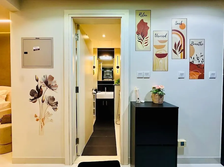 Lovely Studio In Damac Maison Cour Jardin Business Bay Dubai 0*,